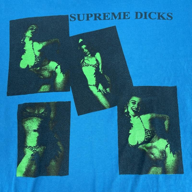 シュプリーム Supreme Tシャツ 半袖 USA製 21ss Dicks Tee グラフィック フォト プリント Tシャツ カットソー S 水色 / ライトブルー / メンズ USED 古着 中古 50166958