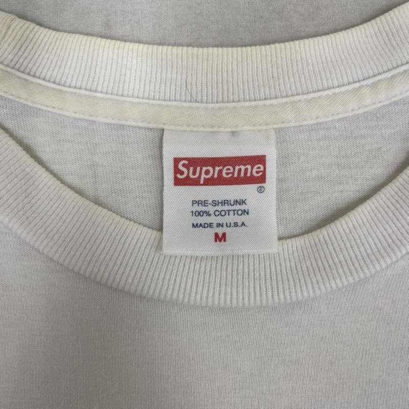 シュプリーム Supreme Tシャツ 半袖 USA製 16aw ANTIHERO Pope Tee コラボ ローマ教皇 フォト プリント Tシャツ カットソー M 白 / ホワイト / white メンズ USED 古着 中古 50166959
