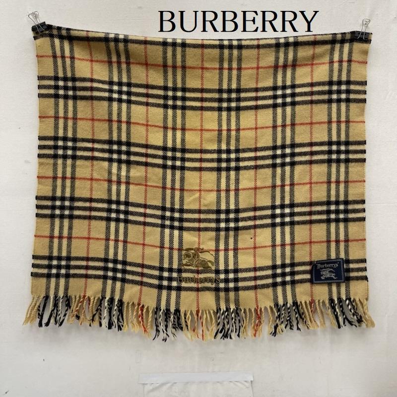 バーバリー BURBERRY マフラー マフラー ノバチェック 大判 マフラー ストール - ベージュ / ベージュ / beige レディース USED 古着 中古 50166963