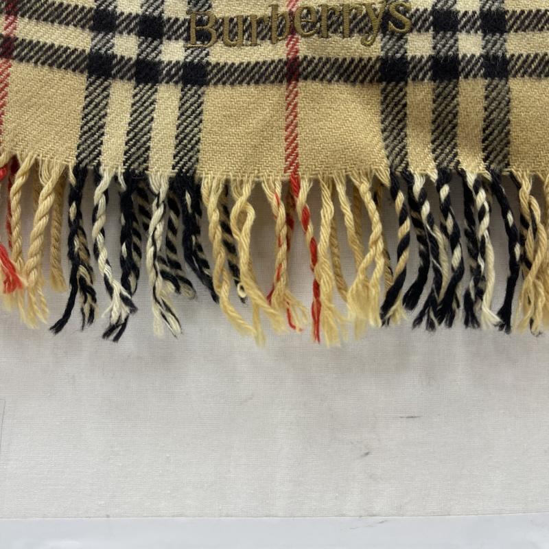 バーバリー BURBERRY マフラー マフラー ノバチェック 大判 マフラー ストール - ベージュ / ベージュ / beige レディース USED 古着 中古 50166963