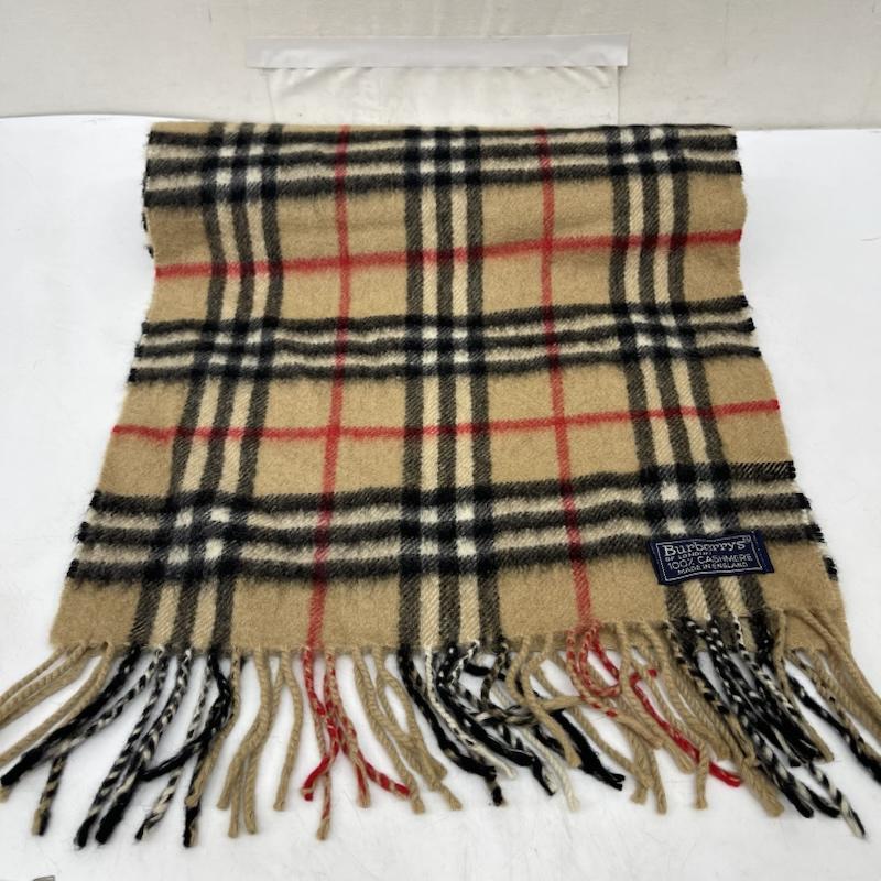 バーバリー BURBERRY マフラー マフラー - ベージュ / ベージュ / beige メンズ USED 古着 中古 50166964