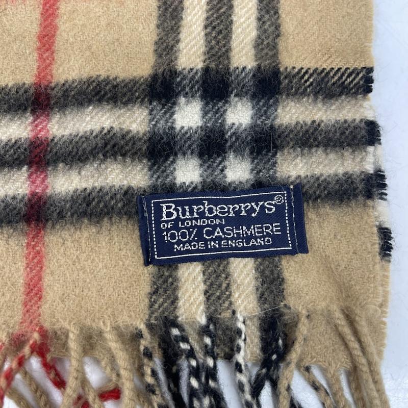 バーバリー BURBERRY マフラー マフラー - ベージュ / ベージュ / beige メンズ USED 古着 中古 50166964