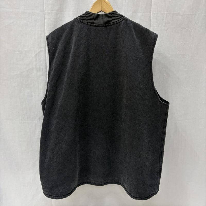 エクストララージ XLARGE ベスト ベスト PATCHED CANVAS VEST パッチド キャンバス ベスト 101253021002 XL 無地 X ロゴ、文字 ダークグレー / ダークグレー / メンズ USED 古着 中古 50166973
