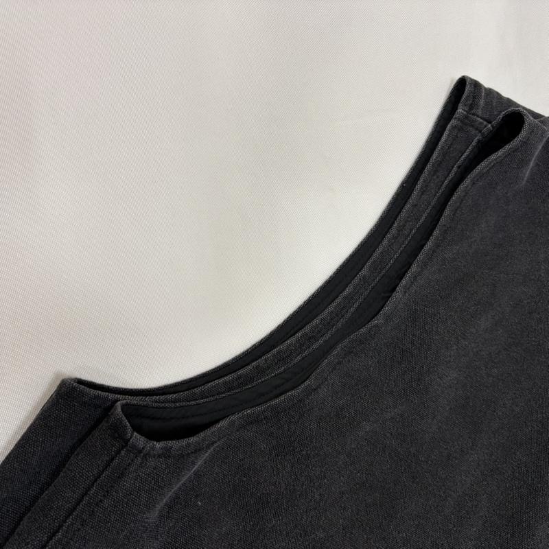 エクストララージ XLARGE ベスト ベスト PATCHED CANVAS VEST パッチド キャンバス ベスト 101253021002 XL 無地 X ロゴ、文字 ダークグレー / ダークグレー / メンズ USED 古着 中古 50166973