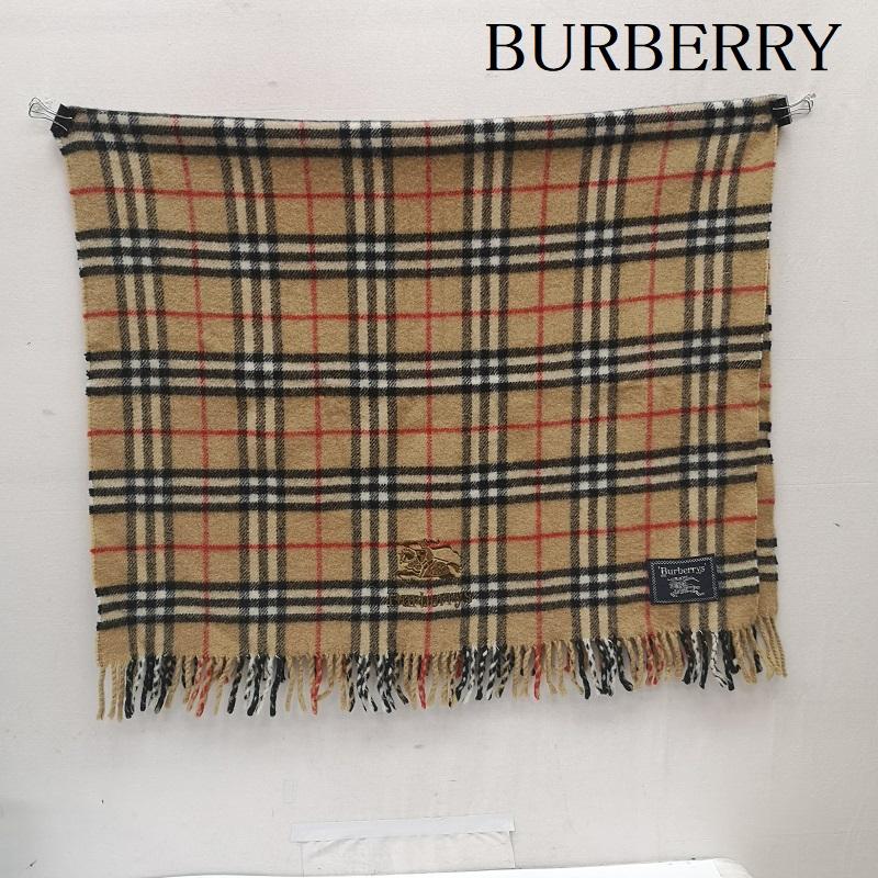 バーバリー BURBERRY マフラー マフラー ノバチェック 大判 マフラー ストール - ベージュ / ベージュ / beige レディース USED 古着 中古 50166974