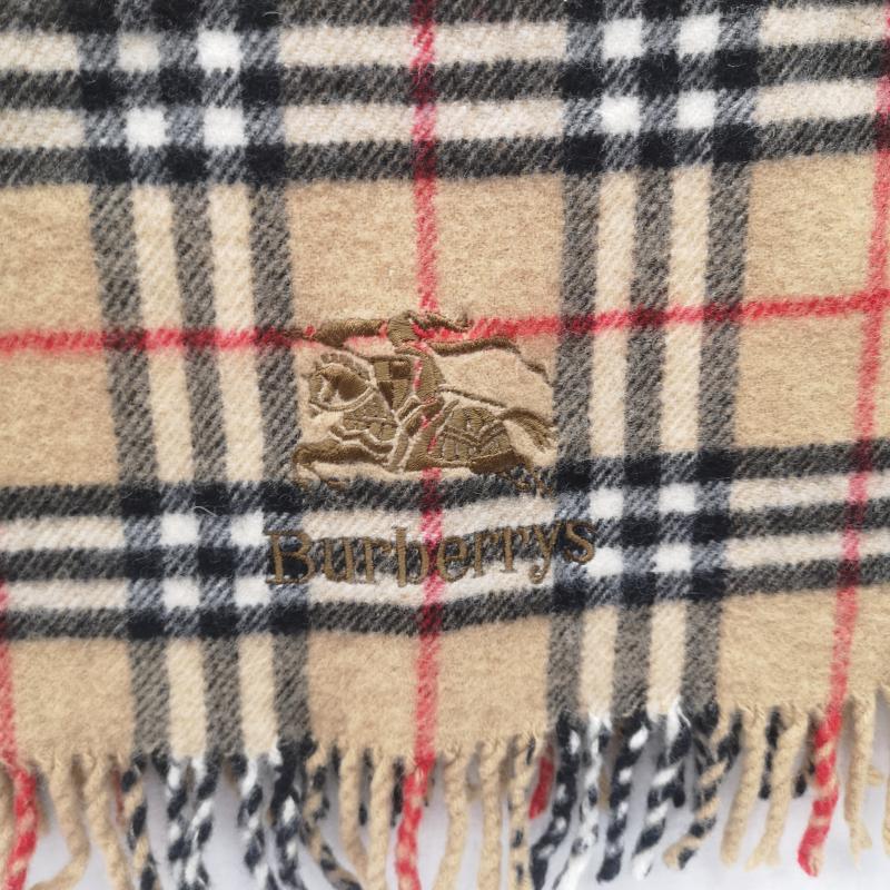 バーバリー BURBERRY マフラー マフラー ノバチェック 大判 マフラー ストール - ベージュ / ベージュ / beige レディース USED 古着 中古 50166974