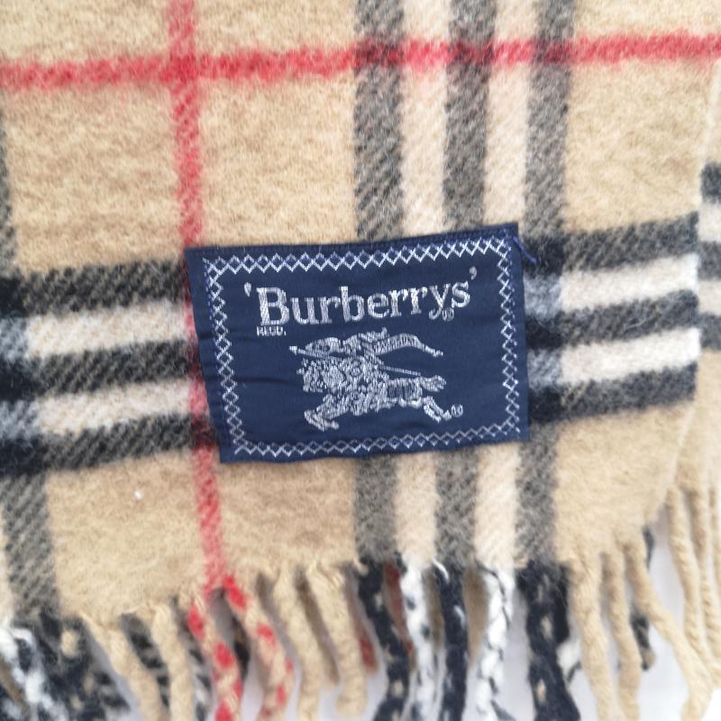 バーバリー BURBERRY マフラー マフラー ノバチェック 大判 マフラー ストール - ベージュ / ベージュ / beige レディース USED 古着 中古 50166974