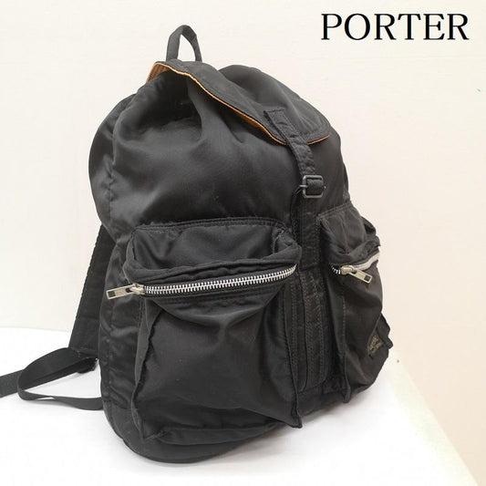 ポーター PORTER リュックサック、デイパック リュックサック、デイバッグ tanker タンカー バックパック リュック - 黒 / ブラック / black メンズ USED 古着 中古 50166980