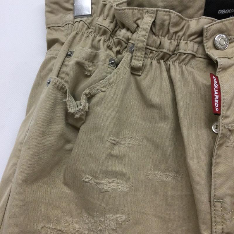 ディースクエアード2 DSQUARED2 パンツ チノパン dsquared2 S74LB1679 S41794 ダメージ　チノパン 44 ベージュ / ベージュ / beige メンズ USED 古着 中古 50166981
