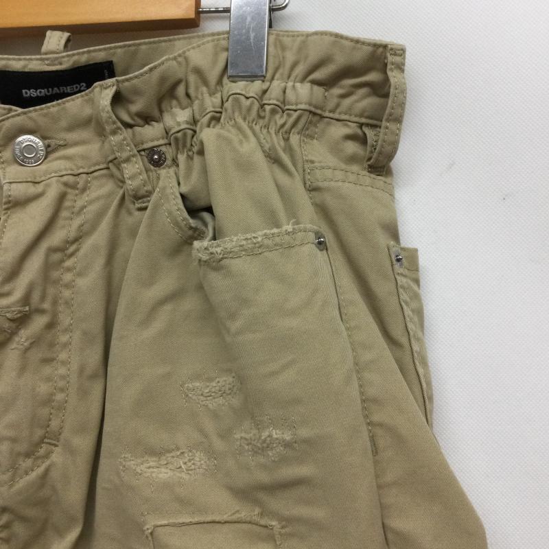 ディースクエアード2 DSQUARED2 パンツ チノパン dsquared2 S74LB1679 S41794 ダメージ　チノパン 44 ベージュ / ベージュ / beige メンズ USED 古着 中古 50166981