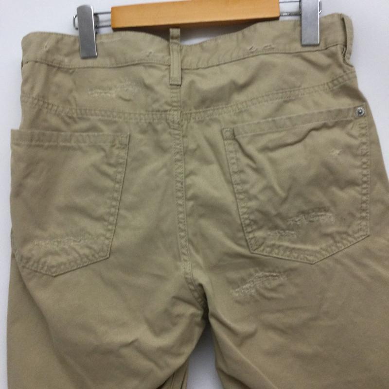 ディースクエアード2 DSQUARED2 パンツ チノパン dsquared2 S74LB1679 S41794 ダメージ　チノパン 44 ベージュ / ベージュ / beige メンズ USED 古着 中古 50166981