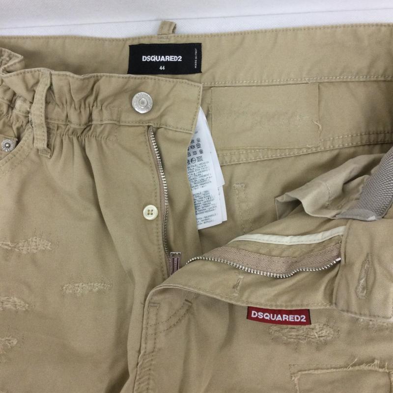 ディースクエアード2 DSQUARED2 パンツ チノパン dsquared2 S74LB1679 S41794 ダメージ　チノパン 44 ベージュ / ベージュ / beige メンズ USED 古着 中古 50166981