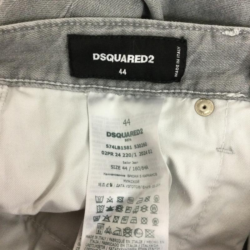 ディースクエアード2 DSQUARED2 パンツ デニム、ジーンズ dsquared2 S74LB1581 S30260 ジーンズ　スキニー 44 灰 / グレー / gray メンズ USED 古着 中古 50166987