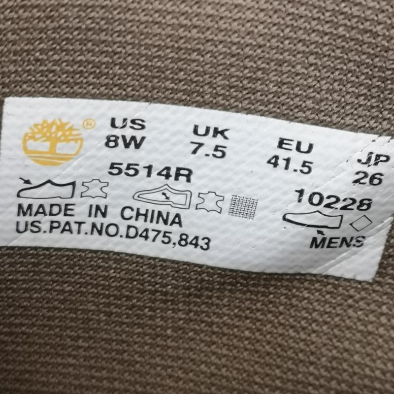 ティンバーランド Timberland ブーツ 一般 アースキーパーズ ブーツ US：8 メンズ USED 古着 中古 50166990