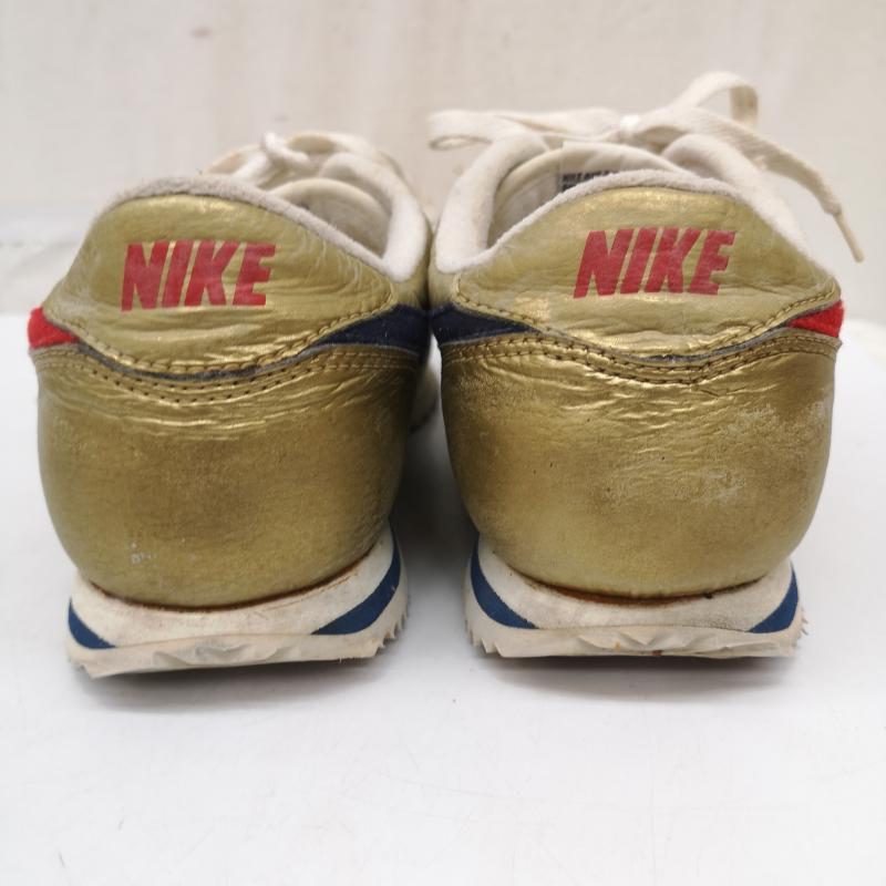 ナイキ NIKE スニーカー スニーカー 97年製 LEATHER CORTEZ レザー コルテッツ 102011-761 26.5cm 金 / ゴールド / gold color メンズ USED 古着 中古 50166991