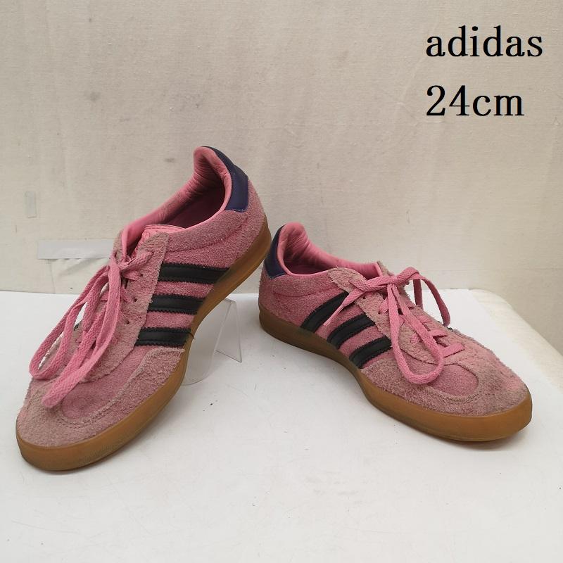 アディダス adidas スニーカー スニーカー GAZELLE INDOOR W IE7002 ガゼル スニーカー 24.0cm 桃 / ピンク / pink レディース USED 古着 中古 50166993