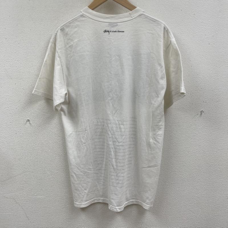 ステューシー STUSSY Tシャツ 半袖 00s Josh Cheuse コラボ Big Audio Dynamite フォト プリント Tシャツ M 白 / ホワイト / white メンズ USED 古着 中古 50166995
