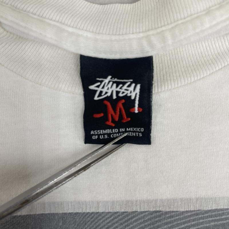 ステューシー STUSSY Tシャツ 半袖 00s Josh Cheuse コラボ Big Audio Dynamite フォト プリント Tシャツ M 白 / ホワイト / white メンズ USED 古着 中古 50166995
