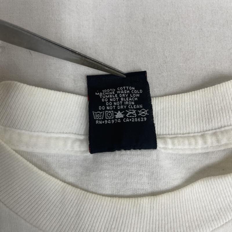 ステューシー STUSSY Tシャツ 半袖 00s Josh Cheuse コラボ Big Audio Dynamite フォト プリント Tシャツ M 白 / ホワイト / white メンズ USED 古着 中古 50166995
