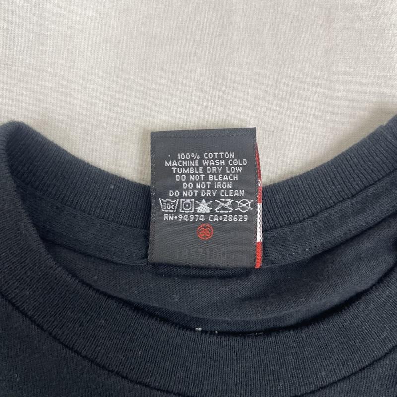 ステューシー STUSSY Tシャツ 半袖 00s メキシコ製 ロゴ プリント ワールドツアー デザイン 半袖 Tシャツ M 黒 / ブラック / black メンズ USED 古着 中古 50166996