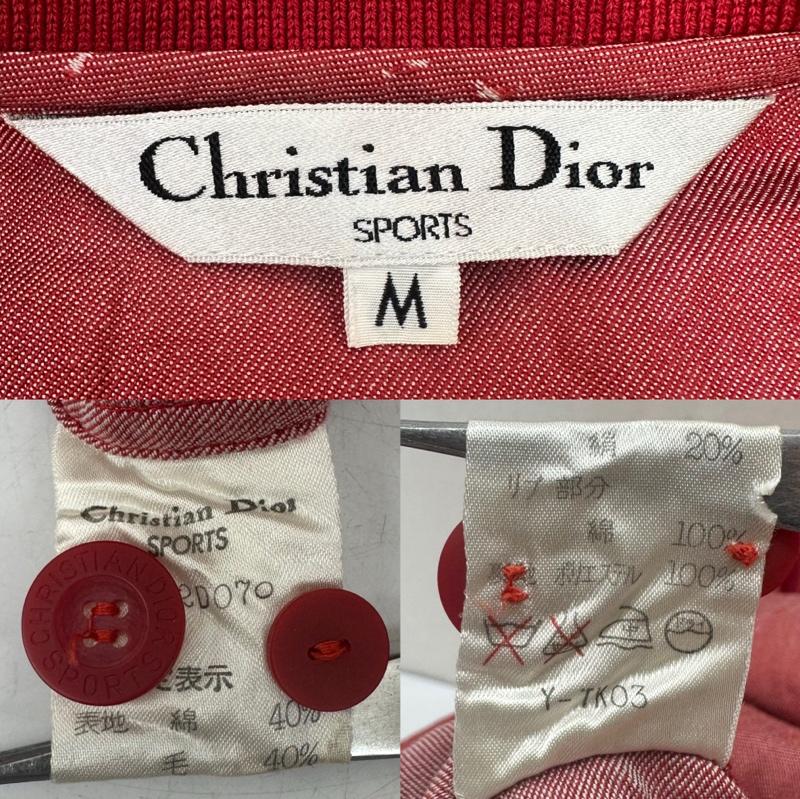 クリスチャンディオール Christian Dior ワンピース・ドレス・オールインワン ワンピース・ドレス・オールインワン 90s Dior ダメージ ショート パンツ オールインワン つなぎ M 赤 / レッド / red レディース USED 古着 中古 50167000