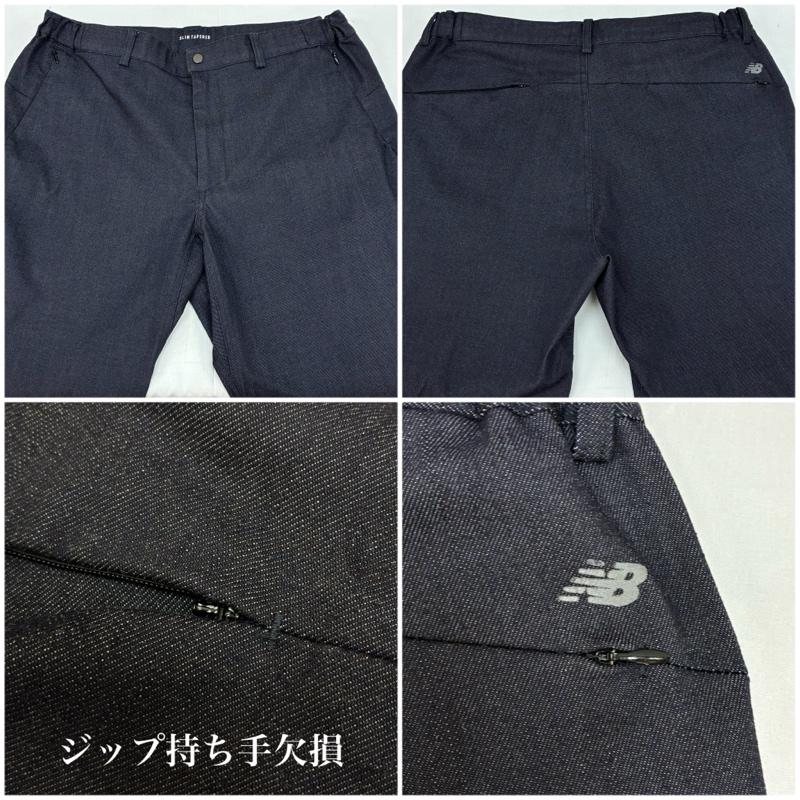 ニューバランス New Balance スーツ スーツ MET24 Denim デニム 2B シングル テーラード ジャケット スリム テーパード パンツ セットアップ XL メンズ USED 古着 中古 50167002