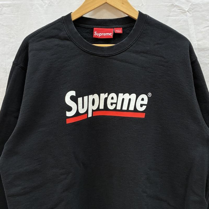 シュプリーム Supreme トレーナー 長袖 20ss Underline Crewneck Sweatshirt アンダーライン クルーネック スウェット トレーナー L メンズ USED 古着 中古 50167003