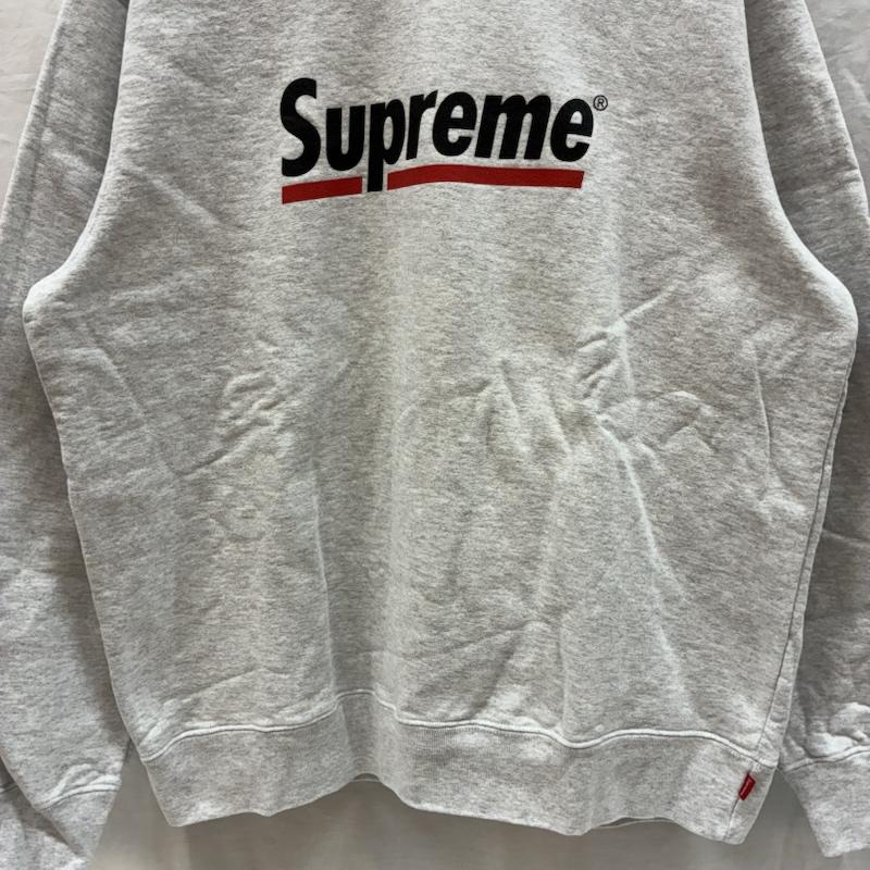 シュプリーム Supreme トレーナー 長袖 20ss Underline Crewneck Sweatshirt アンダーライン クルーネック スウェット トレーナー L メンズ USED 古着 中古 50167004