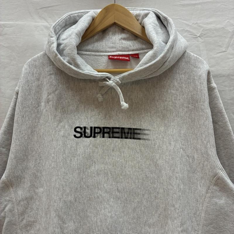 シュプリーム Supreme パーカー 長袖 20ss Motion Logo Hooded Sweatshirt モーションロゴ プルオーバー スウェット パーカー L メンズ USED 古着 中古 50167005