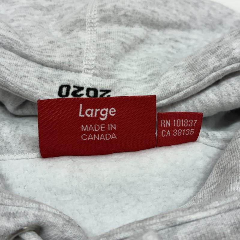 シュプリーム Supreme パーカー 長袖 20ss Motion Logo Hooded Sweatshirt モーションロゴ プルオーバー スウェット パーカー L メンズ USED 古着 中古 50167005