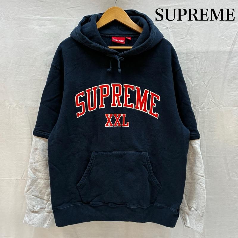 シュプリーム Supreme パーカー 長袖 20ss XXL Hooded Sweatshirt アーチロゴ プルオーバー スウェット パーカー L メンズ USED 古着 中古 50167008