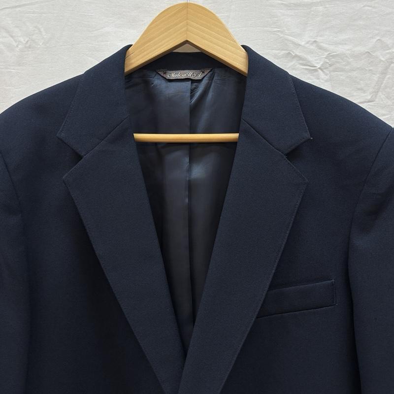 リーバイス Levi s ジャケット、上着 ジャケット、ブレザー STA-PREST ACTION 70-80年代 USA製 ビンテージ スタプレ 2B テーラード ジャケット 42 紺 / ネイビー / navy メンズ USED 古着 中古 50167015