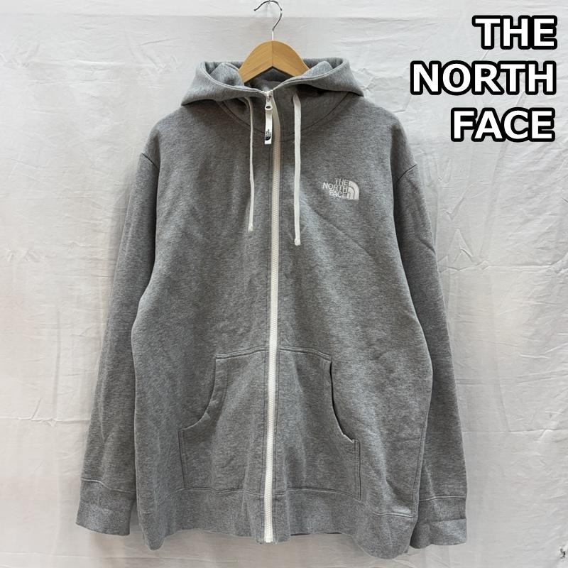 ザノースフェイス THE NORTH FACE パーカー 長袖 NT11930 Rearview zip up parka リアビュー ハイネック ジップ フーディ スウェット パーカー XL 灰 / グレー / gray メンズ USED 古着 中古 50167016