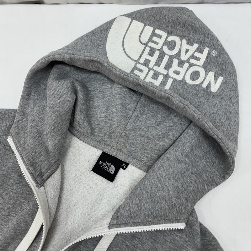 ザノースフェイス THE NORTH FACE パーカー 長袖 NT11930 Rearview zip up parka リアビュー ハイネック ジップ フーディ スウェット パーカー XL 灰 / グレー / gray メンズ USED 古着 中古 50167016