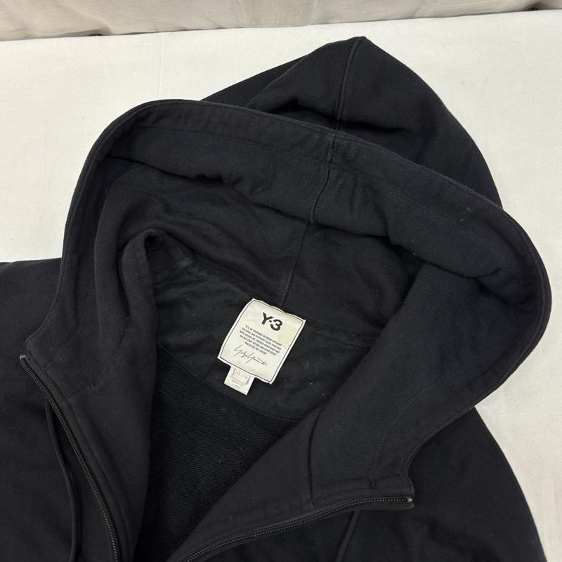 ワイスリー Y-3 パーカー 長袖 FN3363 クラシック バックロゴ フルジップ フーディ スウェット パーカー XXL 黒 / ブラック / black メンズ USED 古着 中古 50167017