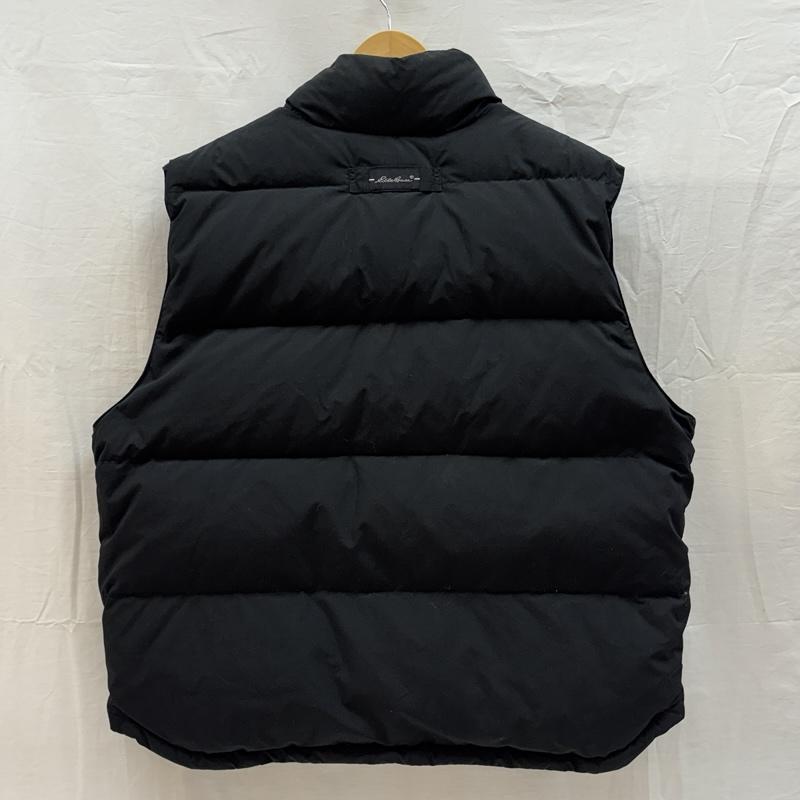 エディーバウアー Eddie Bauer ジャケット、上着 ダウンベスト 90年代 ビンテージ リバーシブル ダウン ベスト ジャケット チェック 無地 90s VINTAGE L 無地 X チェック メンズ USED 古着 中古 50167018