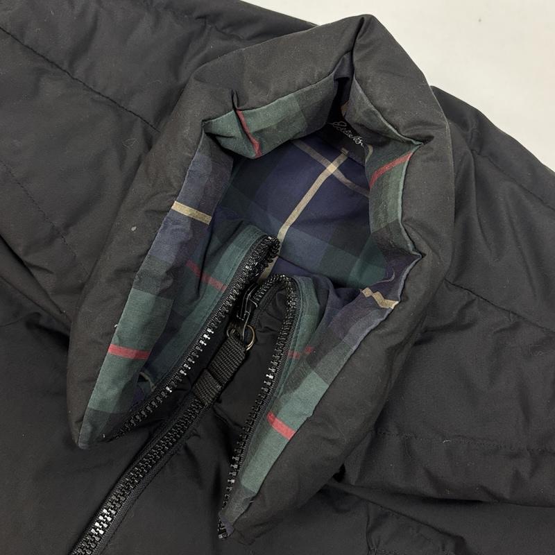 エディーバウアー Eddie Bauer ジャケット、上着 ダウンベスト 90年代 ビンテージ リバーシブル ダウン ベスト ジャケット チェック 無地 90s VINTAGE L 無地 X チェック メンズ USED 古着 中古 50167018