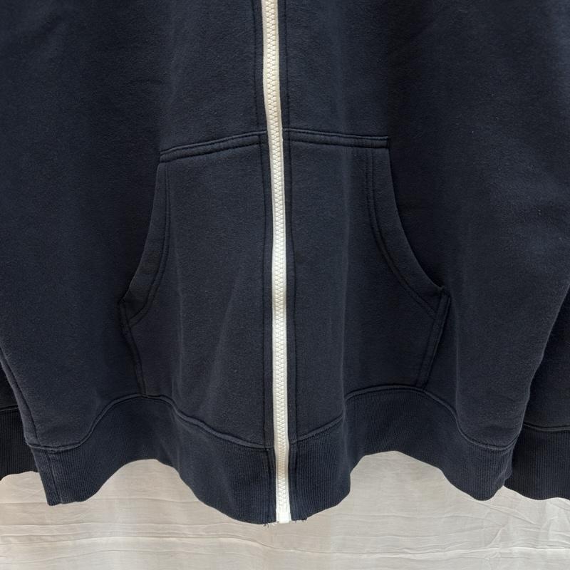 ザノースフェイス THE NORTH FACE パーカー 長袖 NT11530 Rearview FullZip Hoodie リアビュー フードロゴ フルジップ フーディ スウェット パーカー XL 紺 / ネイビー / navy メンズ USED 古着 中古 50167019