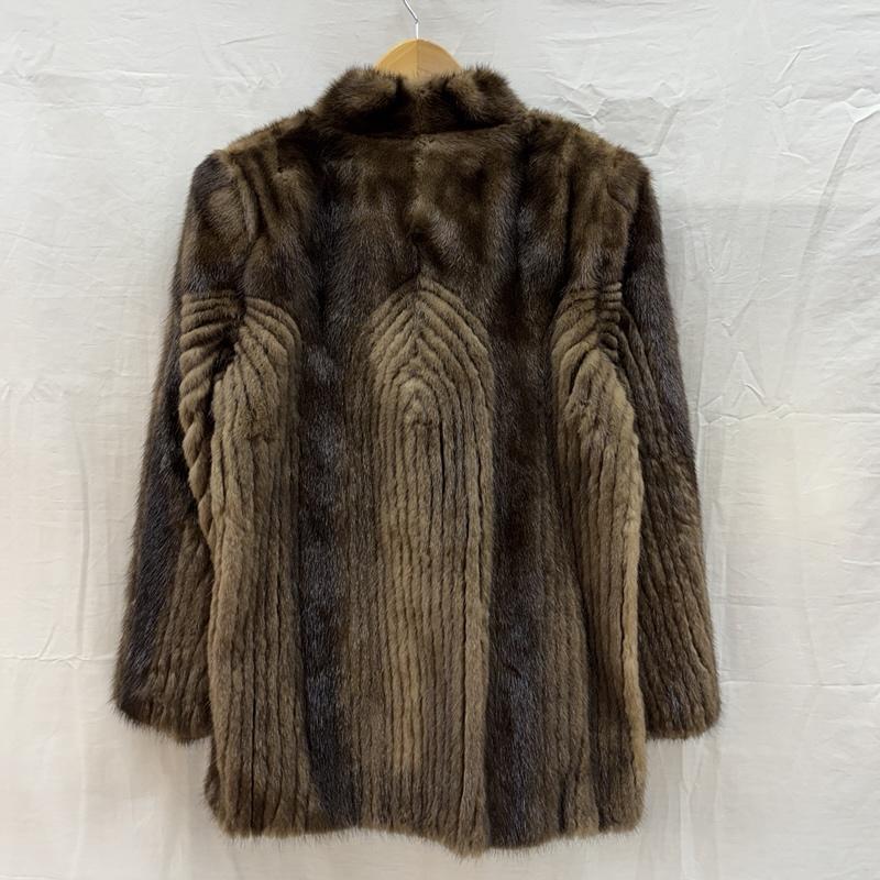 サガミンク SAGA MINK ジャケット、上着 ジャンパー、ブルゾン SAGA MINK ショールカラー ファー ジャケット フロントホック - レディース USED 古着 中古 50167021