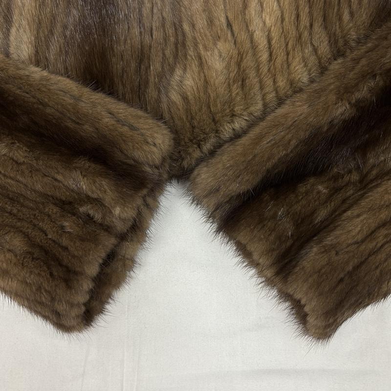 サガミンク SAGA MINK ジャケット、上着 ジャンパー、ブルゾン SAGA MINK ショールカラー ファー ジャケット フロントホック - レディース USED 古着 中古 50167021