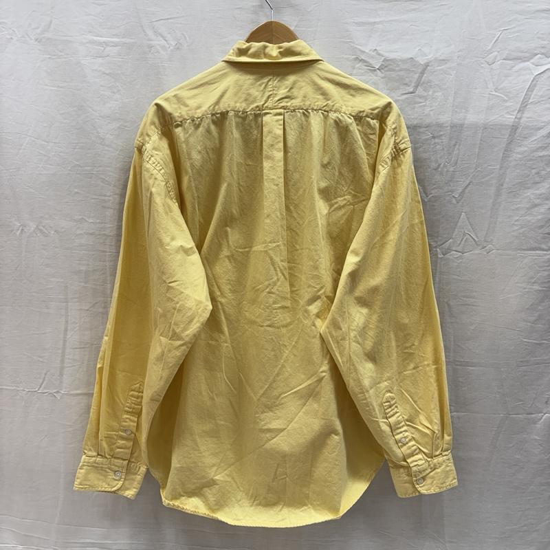 ラルフローレン RALPHLAUREN シャツ、ブラウス 長袖 90年代 ビンテージ BLAKE インド製 ボタンダウン 長袖 シャツ 90s VINTAGE XXL 黄 / イエロー / yellow メンズ USED 古着 中古 50167022
