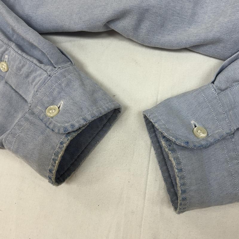 ラルフローレン RALPHLAUREN シャツ、ブラウス 長袖 CLASSIC FIT オックスフォード ボタンダウン 長袖 シャツ L 水色 / ライトブルー / メンズ USED 古着 中古 50167026