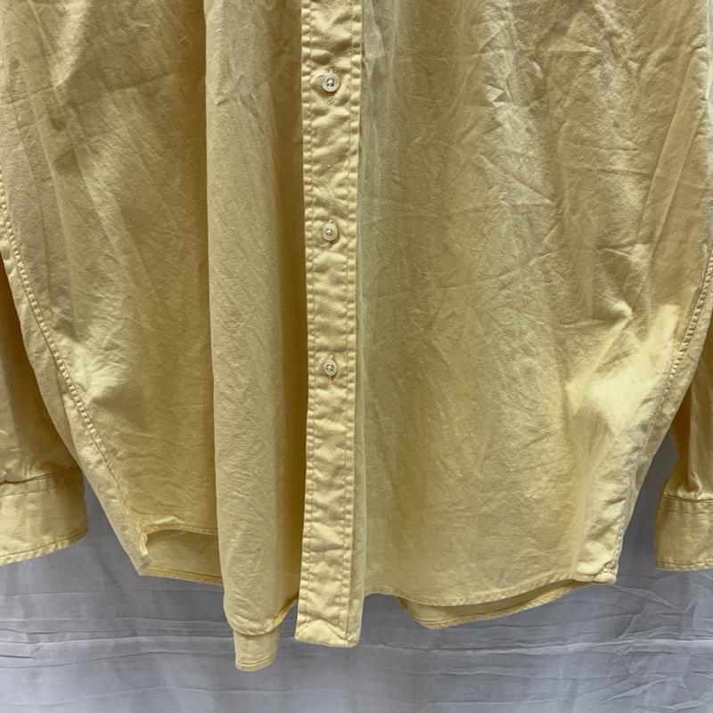 ラルフローレン RALPHLAUREN シャツ、ブラウス 長袖 90年代 ビンテージ モーリシャス製 ボタンダウン 長袖 シャツ 90s VINTAGE L 黄 / イエロー / yellow メンズ USED 古着 中古 50167027