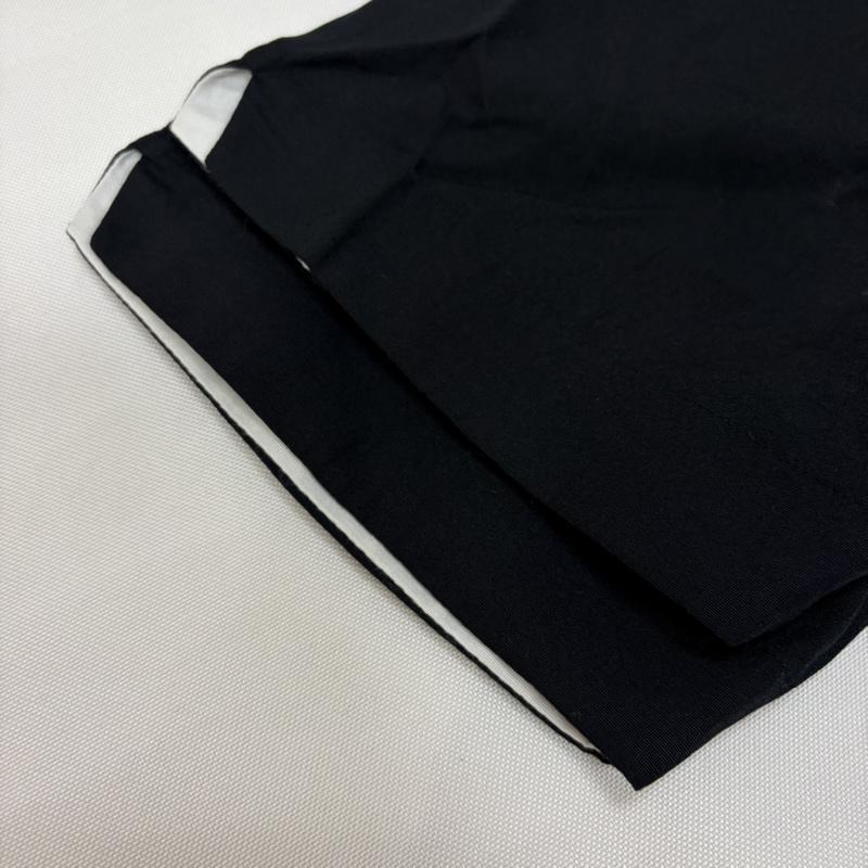 ヒューストン HOUSTON シャツ、ブラウス 半袖 ボーリングシャツ 髑髏 スカル 刺繍 モノトーン M 刺繍 白 / ホワイト / white X 黒 / ブラック / black メンズ USED 古着 中古 50167030