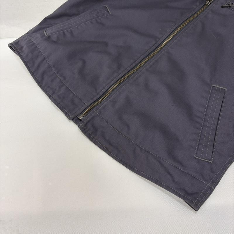 ディッキーズ Dickies ジャケット、上着 ジャンパー、ブルゾン ブルゾン ワッペン ワークジャケット L 無地 X ロゴ、文字 ダークグレー / ダークグレー / メンズ USED 古着 中古 50167031