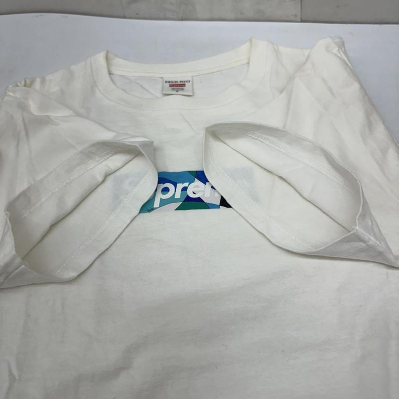 シュプリーム Supreme Tシャツ 半袖 Emilio Pucci Box Logo Tee ロゴ プリント Tシャツ S 白 / ホワイト / white メンズ USED 古着 中古 50167033
