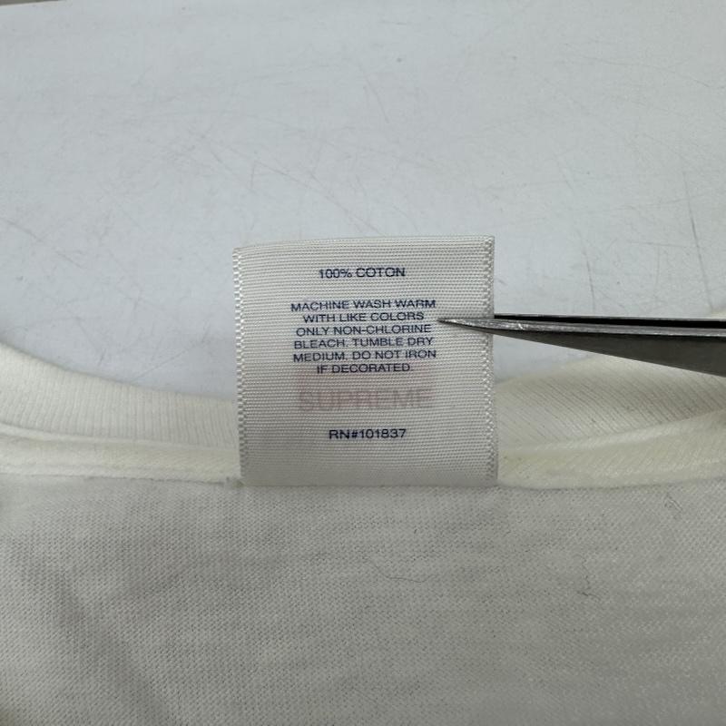 シュプリーム Supreme Tシャツ 半袖 Emilio Pucci Box Logo Tee ロゴ プリント Tシャツ S 白 / ホワイト / white メンズ USED 古着 中古 50167033
