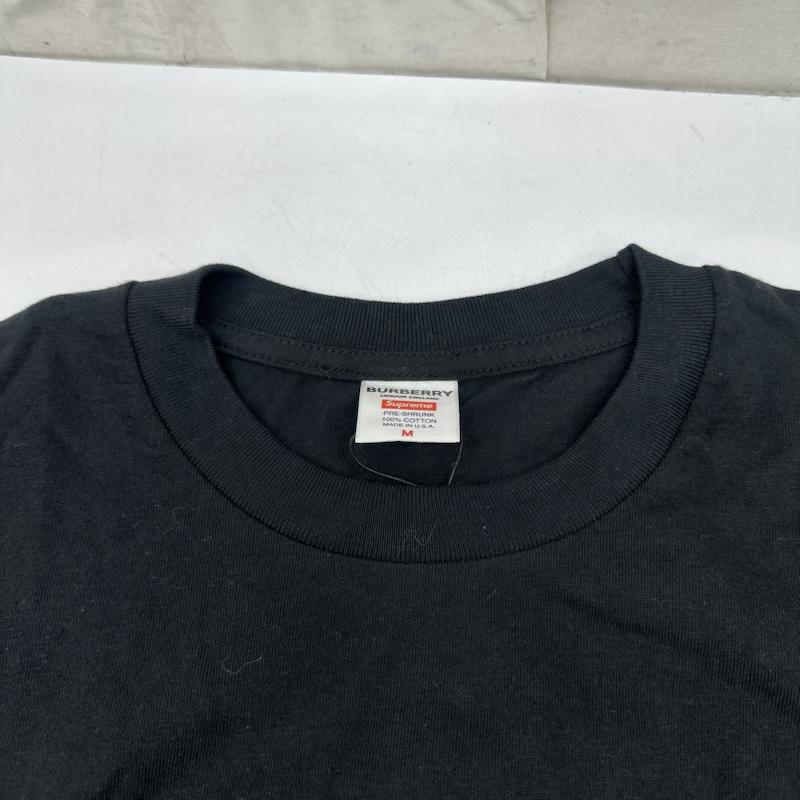 シュプリーム Supreme Tシャツ 半袖 22SS Burberry Box Logo Tee ロゴ プリント Tシャツ M 黒 / ブラック / black メンズ USED 古着 中古 50167034