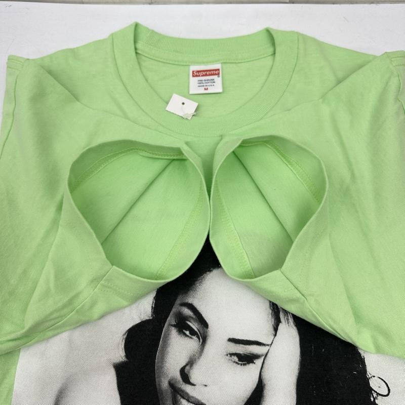 シュプリーム Supreme Tシャツ 半袖 17ss Sade Tee フォト メッセージ プリント Tシャツ M 薄緑 / ライトグリーン / メンズ USED 古着 中古 50167035