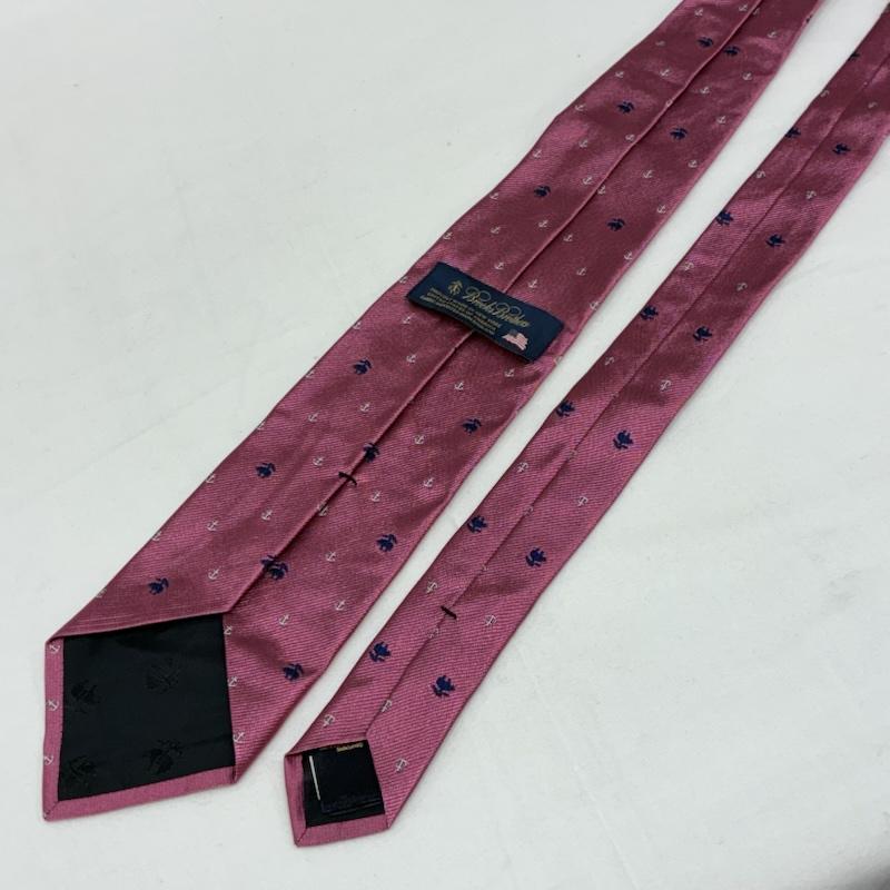 ブルックス ブラザーズ BROOKS BROTHERS ネクタイ ネクタイ USA製 アンカー ゴールデンフリース ロゴ シルク ネクタイ - メンズ USED 古着 中古 50167044